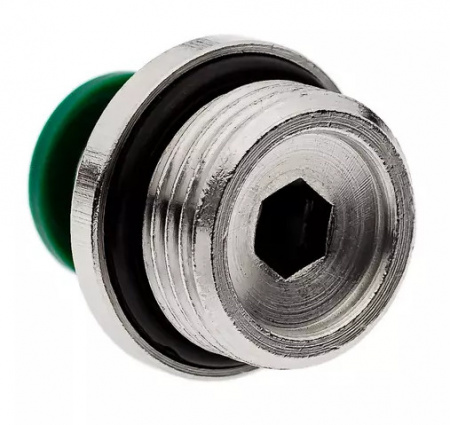 GARWIN PRO Фитинг цанговый М3/8" 6 мм, с уплотнением, пластм. корпус