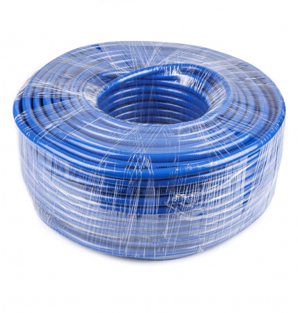 KraftWell Шланг воздушный гибридный PVC D10х14 мм, (катушка 100м)