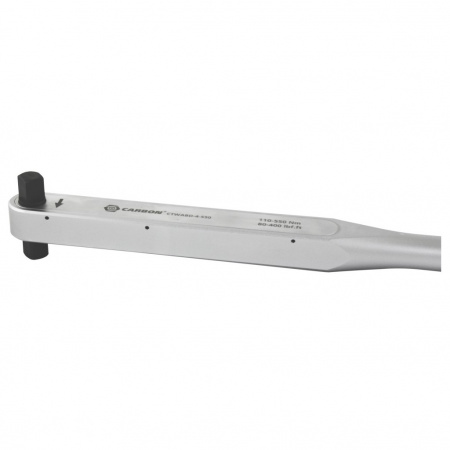 CARBON Ключ динамометрический алюминий со сквозным приводом,3/4"DR,110-550 Нм, погрешность пр.+/-3%