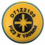 JONNESWAY Отвертка стержневая POZIDRIV ANTI-SLIP GRIP, PZ2x100