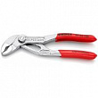 Knipex COBRA® клещи переставные, зев 25 мм, длина 125 мм, хром, обливные ручки