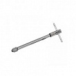VOLKEL Вороток регулируемый Т-образный с трещоткой, M 3-10 (1/8"-3/8"), удлиненный