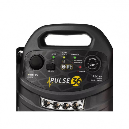 RUNTEC Пусковое устройство Pulse 36 12/24 В, 2400/1200 A