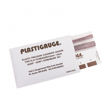 Plastigauge PL-D Пластиковый калибр 0.500 мм - 1.00 мм (уп. 5шт)