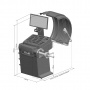 SIVIK Балансировочный станок GALAXY PLUS СБМП-60/3D Л Синий RAL5017