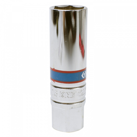KING TONY Головка свечная шестигранная 3/8", 16 мм, магнитный фиксатор