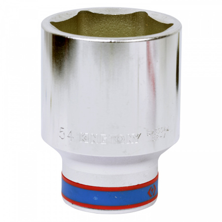 KING TONY Головка торцевая глубокая шестигранная 3/4", 54 мм