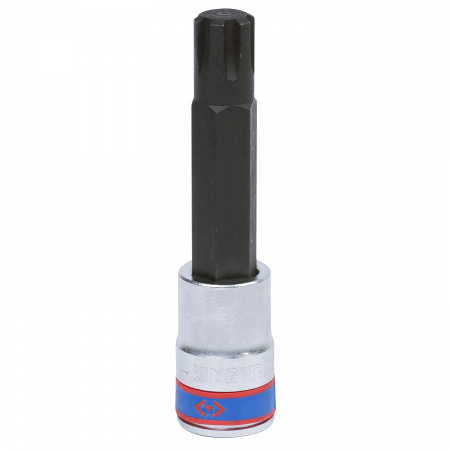 KING TONY Насадка (бита) торцевая 1/2", RIBE, M14, L = 100 мм