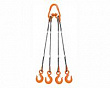 Строп 4СК-1,60 т. (L=4,50м) Звено РТ-3 с кч din 0,75 т опрессовка Magnus-Profi