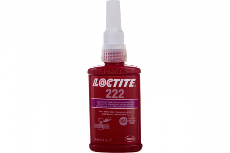 LOCTITE 222 50ML Резьбовой фиксатор низкой прочности