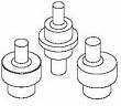 Comec CC351 Контрпуансон двойной к CC300 D=10/13 мм (L)