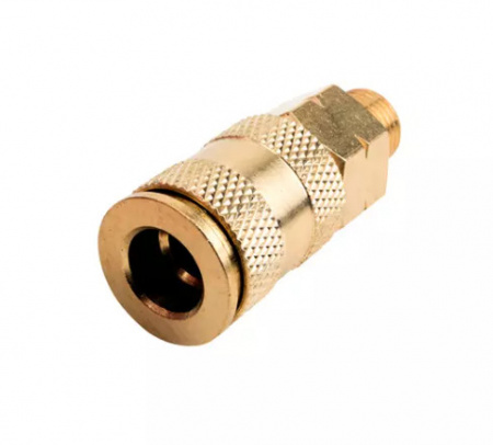 GARWIN PRO Пневморазъём металлический 1/4" внеш. резьба, латунь