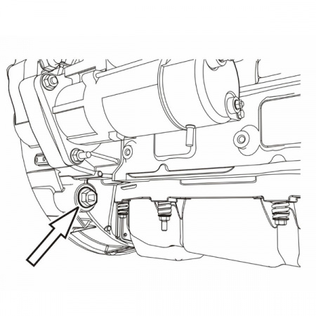 CAR-TOOL Приспособление для проворота коленвала VOLVO