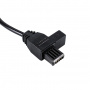 ASIMETO Кабель для передачи данных с индикаторов IP65 (407-XX-2;-3;-4;-5) разделитель "точка"