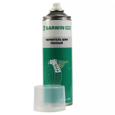 GARWIN PRO Чернитель-очиститель шин пенный 650 мл (500)