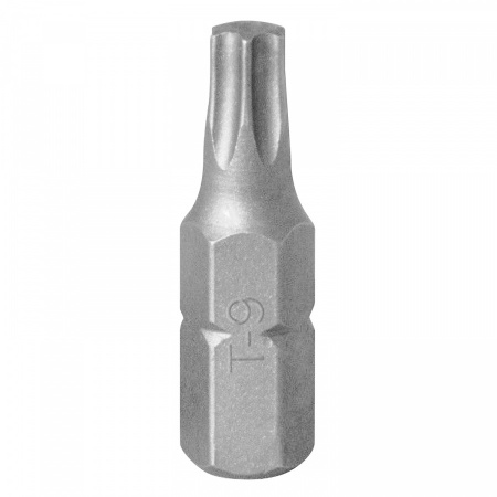 KING TONY Вставка (бита) торцевая 1/4", TORX, T9, L = 25 102509T