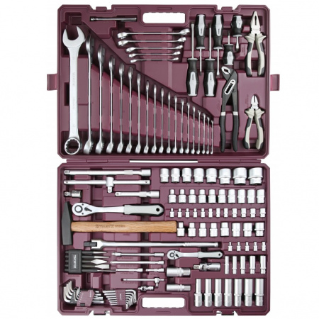 Thorvik Набор инструмента универсальный 1/4", 1/2"DR, 127 предметов
