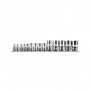 Licota Набор головок Е-профиль Е4-Е24 1/4", 3/8", 1/2" 14пр. на линейке