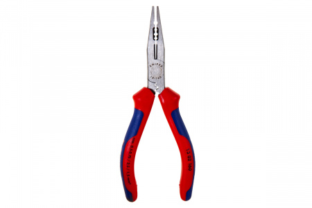 Knipex Плоскогубцы электрика для монтажа проводов, 160 мм, фосфатированные, 2-комп ручки