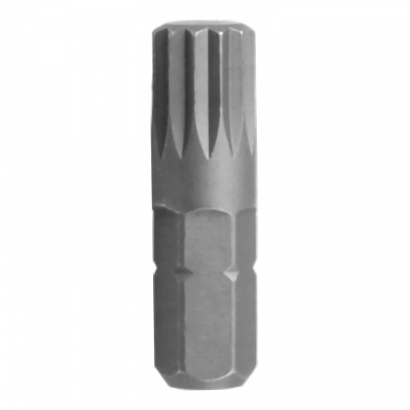 KING TONY Вставка (бита) торцевая 1/4", SPLINE, М4, L = 25 мм