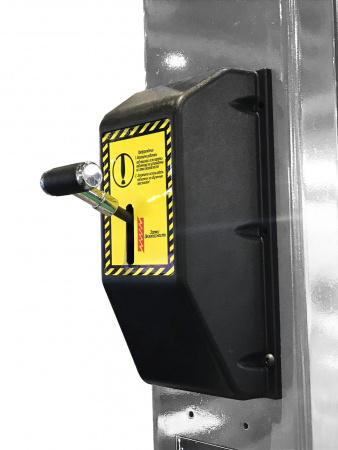 KraftWell Подъемник двухстоечный г/п 4000 кг, 220 В, электрогидравлический, цвет серый