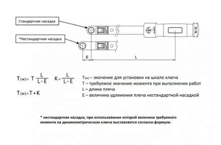 Licota Насадка для динамометрического ключа трещоточная 1/2", 14 x 18 мм, длина 90 мм