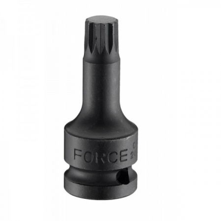 FORCE Головка-бита 1/2"DR Spline M18х78 мм ударная