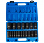 GARWIN PRO Набор ударных головок дюймовых глубоких 1/2", 78 мм, 19 пр., 3/8" — 1-1/2"