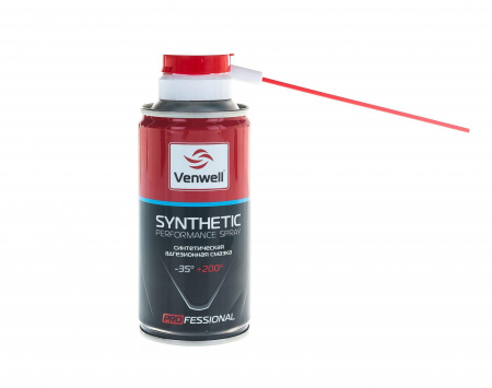 VENWELL Синтетическая адгезионная смазка Synthetic Performance Spray 150 мл (аэрозоль).