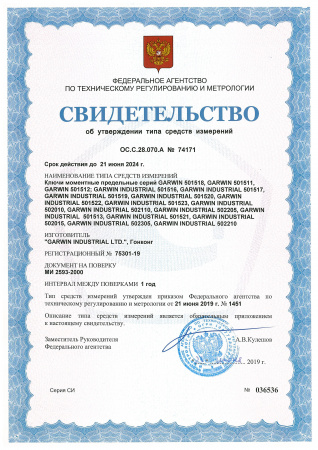 GARWIN INDUSTRIAL Динамометрический ключ 400-2000 Нм, двухстороннего действия с квадратом 1"