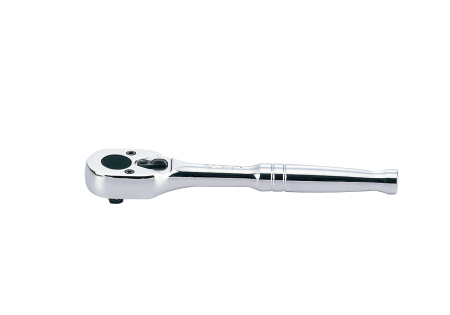 KING TONY Трещотка 1/4", 140 мм, 24 зубца, флажковая 2769-55P