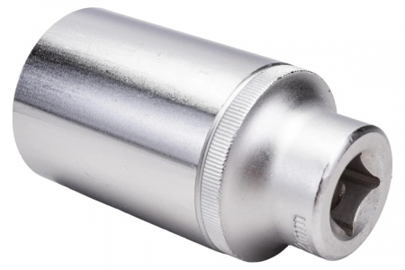 FORCE Головка торцевая 32 мм 1/2" 12-гранная глубокая L77 мм 