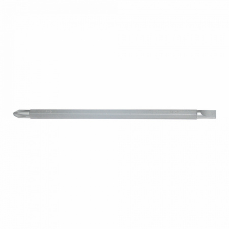 МАСТАК Вставка (бита) для отвертки, SLOTTED 6 мм / PHILLIPS №2