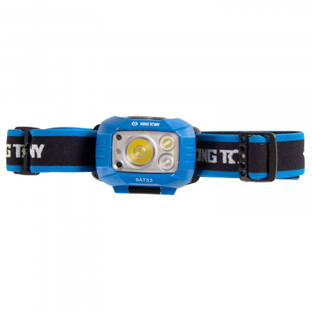 KING TONY Фонарь светодиодный, налобный, 1 Led COB, 3,7 В 9TA53