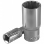 JONNESWAY Головка торцевая глубокая 12-гранная 1/2"DR, 14 мм
