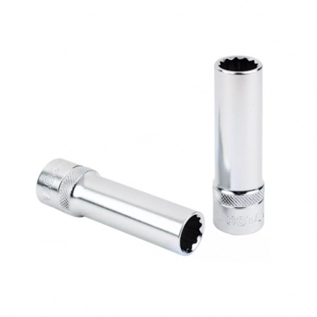 Licota Головка торцевая глубокая 1/2" (12,7 мм), 12-гранная, 21 мм, длина 77 мм