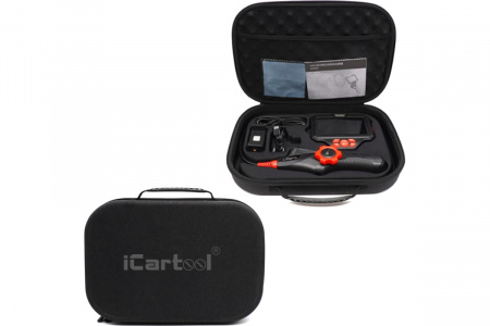 ICartool Видеоэндоскоп управляемый, экран 5", 2Мп, 1920x1080, 1м, 6мм, 360° IC-V200C