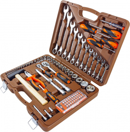 OMBRA Набор инструмента универсальный 1/4", 1/2"DR, 88 предметов