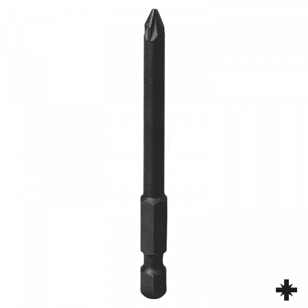 KING TONY Вставка (бита) торцевая 1/4", Pozidriv, PZ1, L = 70 мм, для шуруповерта