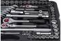FORCE Набор инструмента 1/4"&3/8"&1/2" Surface  головки 4-32 мм, E4-E20, 142 пр