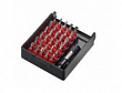 FORCE Набор вставок MIX 1/4"DR (PH, TORX-H, 6-гр.) с держателем 31 пр.