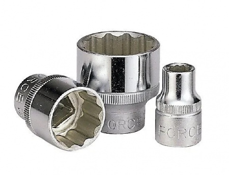 FORCE Головка торцевая 1-1/4" 1/2" 12-гранная L45 мм F-5491.1.4