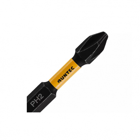 RUNTEC Биты ударные HEX - E 1/4" (6.35 мм), PH2х50 мм, 5 шт