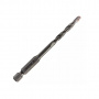 RUNTEC Сверло по бетону HRC45 5 x 90 мм 1/4" HEX - E (6.35 мм) 