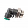 GARWIN PRO Уголок M3/8" цанга 6 мм, с уплотнением, пластм. корпус