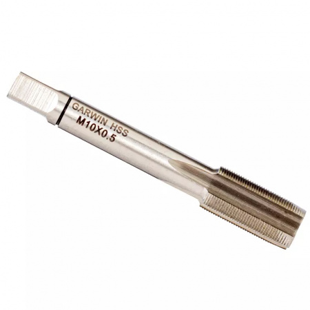 GARWIN INDUSTRIAL Метчики ручные Mf10x0.5, DIN 2181, HSS, 6H, комплект из 2 штук