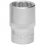 Thorvik Головка торцевая 12-гранная 1/2"DR, 22 мм