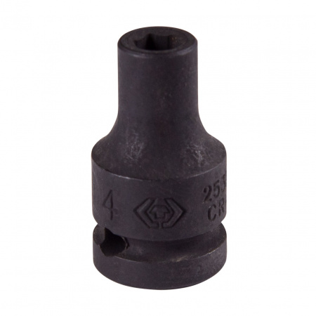 KING TONY Головка торцевая ударная шестигранная 1/4", 4 мм