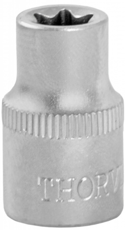 Thorvik Головка торцевая 1/4"DR, внешний TORX®, Е10