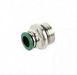 GARWIN Фитинг цанговый M3/8" 12 мм, с уплотнителем, пласт. корпус